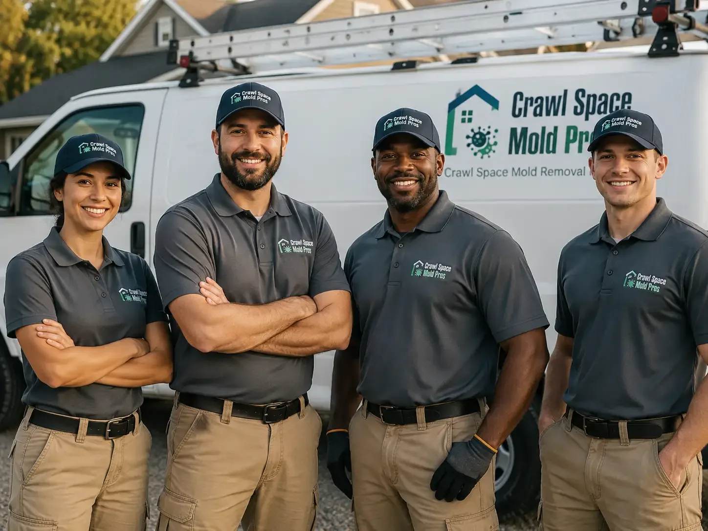 Crawl Space Mold Removal company in Welsh, LA